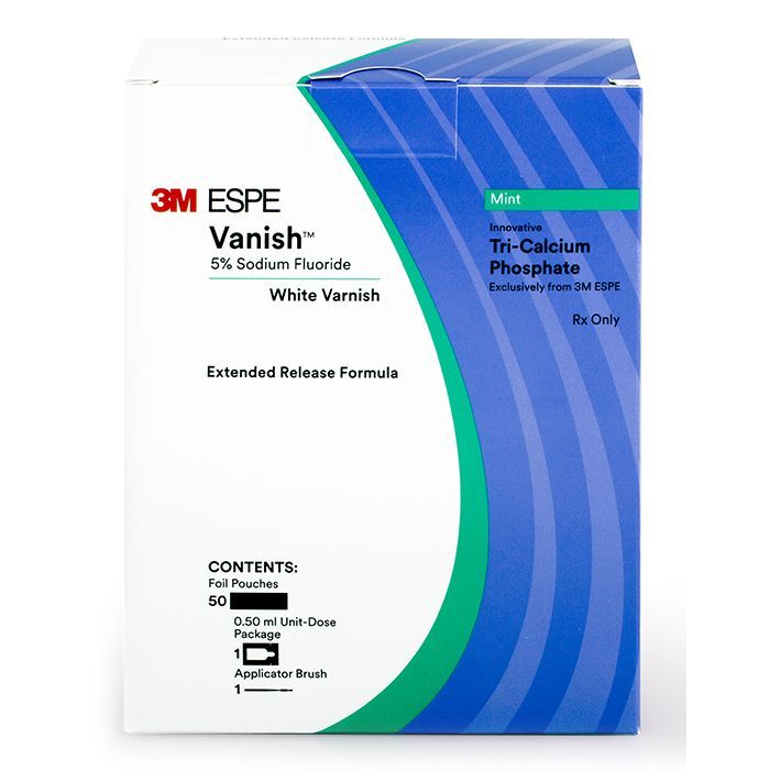 3M™ Vanish™ 5% Sodium Fluoride White Varnish, 12100 Series